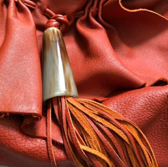 VIVA BAGS OF CALIFORNIA Leather Shoulder Bag - Picture 7 of 7